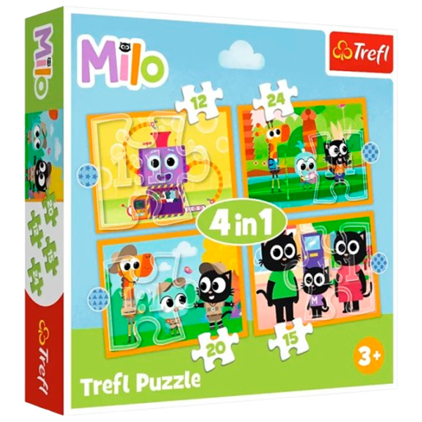 Puzzle Trefl Milo 3+/ Numărul de piese: 24 photo 1