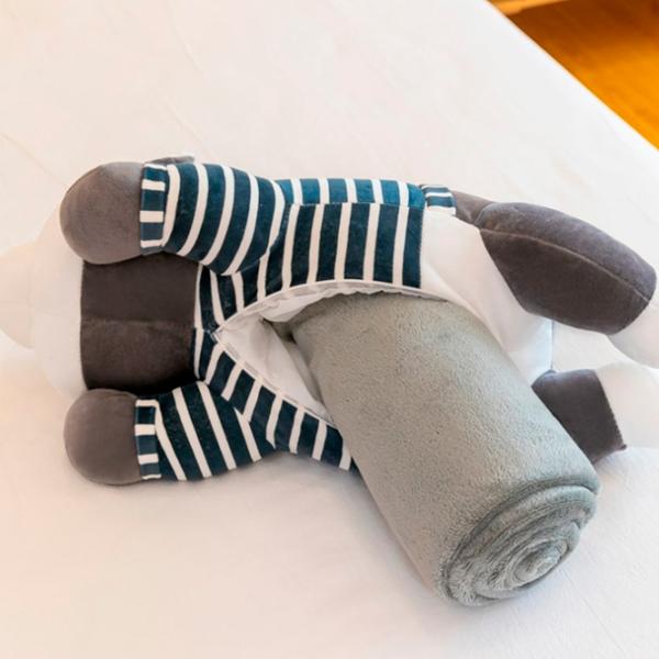 Мягкая игрушка ChiToys Animals Huski 86893 3+ / Серый photo 5