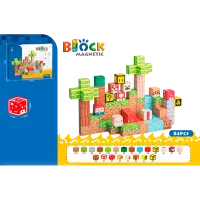 Constructor ChiToys Magnetic Blocks Clasic/ Multicolor