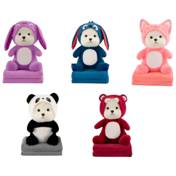 Мягкая игрушка ChiToys Animals Плюшевый мишка в костюме 86930 0+ / Разноцветный photo 1