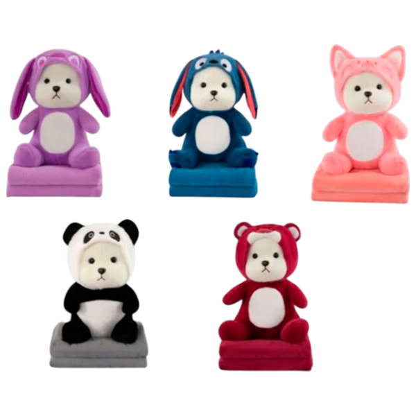 Мягкая игрушка ChiToys Animals Плюшевый мишка в костюме 86930 0+ / Разноцветный photo 1