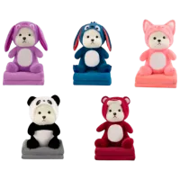 Мягкая игрушка ChiToys Animals Плюшевый мишка в костюме 86930 0+ / Разноцветный