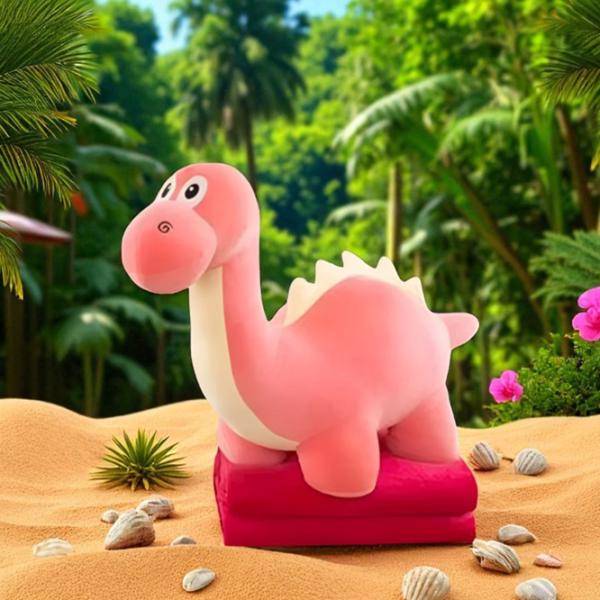 Мягкая игрушка ChiToys Dinosaur Дино 86862 3+ / Розовый photo 3