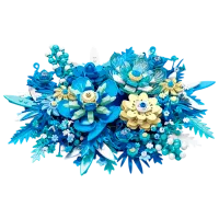 Конструктор Richi Tichi Flowers Цветы/ Синий