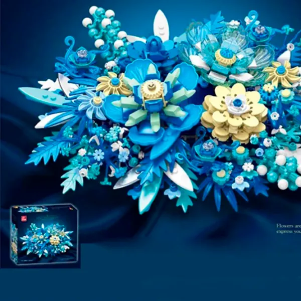 Конструктор Richi Tichi Flowers Цветы/ Синий photo 2