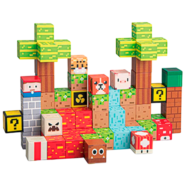 Constructor ChiToys Block Magnetic Clasic/ Multicolor photo 1