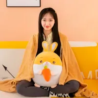 Мягкая игрушка ChiToys Зайчонок 86817 0+ / Разноцветный photo 5