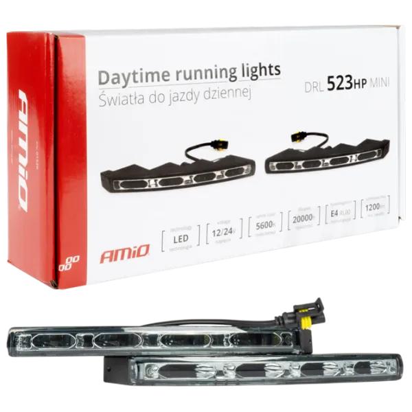 Дневные ходовые огни Amio DRL 523HP mini светодиодная / / / 12 Вт /  photo 1