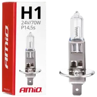 Lampă auto Amio 01482  Halogen / H1 / P14.5s / 70 W / 