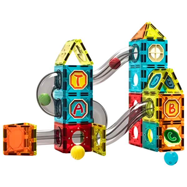 Constructor ChiToys Colorful Magnetic Clasic/ Multicolor photo 1