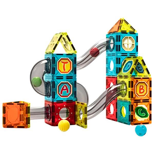 Constructor ChiToys Colorful Magnetic Clasic/ Multicolor photo 1