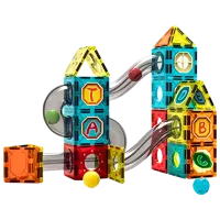 Constructor ChiToys Colorful Magnetic Clasic/ Multicolor