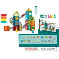 Constructor ChiToys Colorful Magnetic Clasic/ Multicolor photo 2
