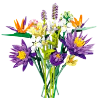 Конструктор Richi Flowers Цветы/ Зеленый