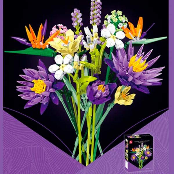 Конструктор Richi Flowers Цветы/ Зеленый photo 2