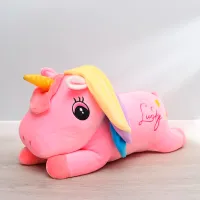 Jucărie moale ChiToys Animals Unicorn 86831 0+ / Pink photo 3