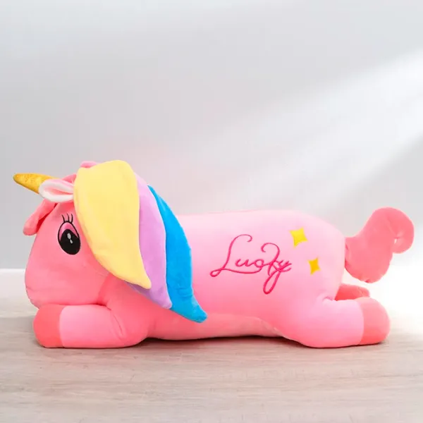 Мягкая игрушка ChiToys Animals Unicorn 86831 0+ / Розовый photo 4