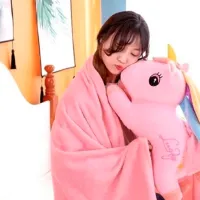 Jucărie moale ChiToys Animals Unicorn 86831 0+ / Pink photo 7