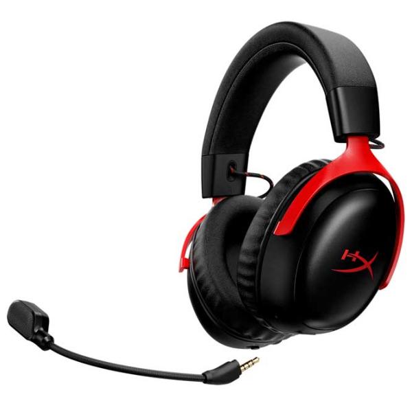 Căști HyperX Cloud III S Red Black Fără fir/ Gaming photo 4