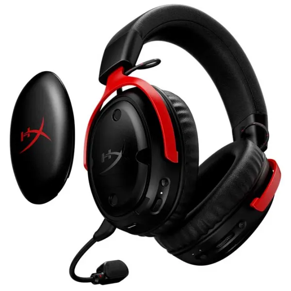 Căști HyperX Cloud III S Red Black Fără fir/ Gaming photo 6