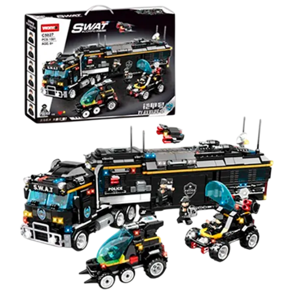 Constructor ChiToys SWAT Clasic/ Black photo 1