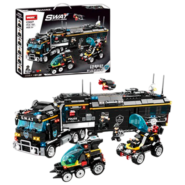 Constructor ChiToys SWAT Clasic/ Black photo 1