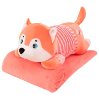 Мягкая игрушка ChiToys Animals Huski 86886 0+ / Розовый