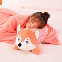 Мягкая игрушка ChiToys Animals Huski 86886 0+ / Розовый photo 4