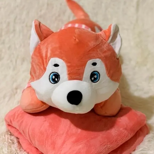 Мягкая игрушка ChiToys Animals Huski 86886 0+ / Розовый photo 5