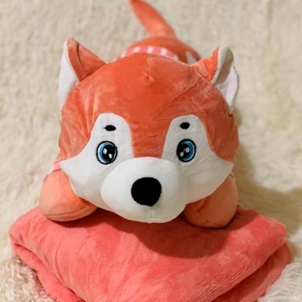 Мягкая игрушка ChiToys Animals Huski 86886 0+ / Розовый photo 5