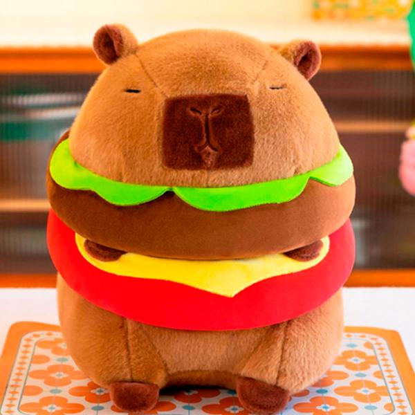 Мягкая игрушка ChiToys Animals Capibara 86570 3+ / Коричневый photo 3