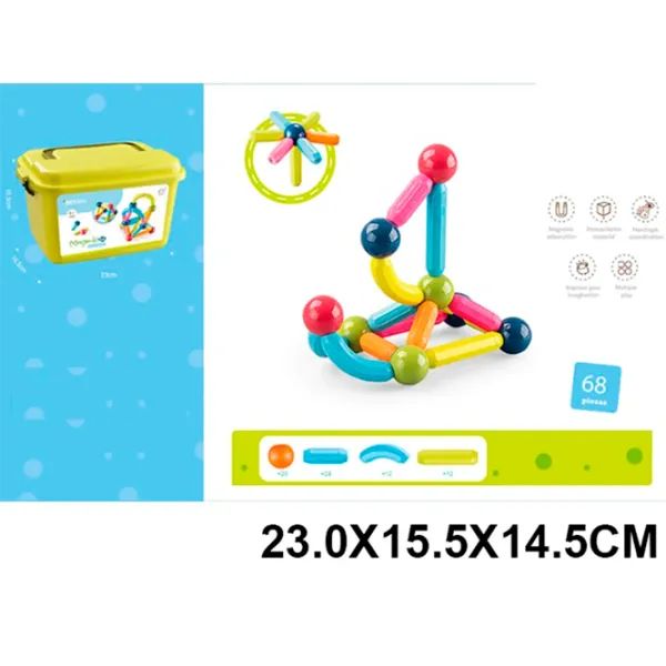 Конструктор ChiToys Magnetics Классический/ Разноцветный photo 2