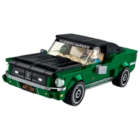 Constructor ChiToys Ford Mustang Mașină/ Green