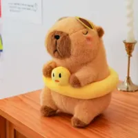 Мягкая игрушка ChiToys Animals Capibara 86688 3+ / Коричневый photo 2