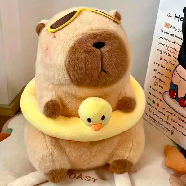 Мягкая игрушка ChiToys Animals Capibara 86688 3+ / Коричневый photo 4