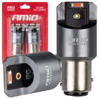 Lampă auto Amio Canbus PRO LED / P21/5 / BAY15d / 5 W / 