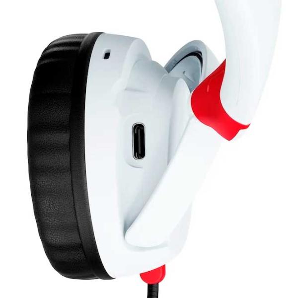 Căști HyperX Cloud III S Red White Fără fir/ Gaming photo 8