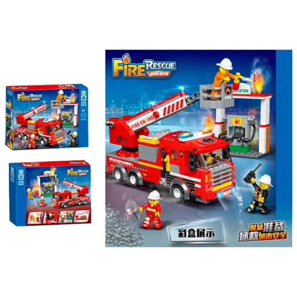 Constructor Richi Tichi Fire Rescue Clasic/ Red photo 1