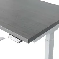 Masă de birou CUSTO FlexiDesk PAL/ Gray photo 3