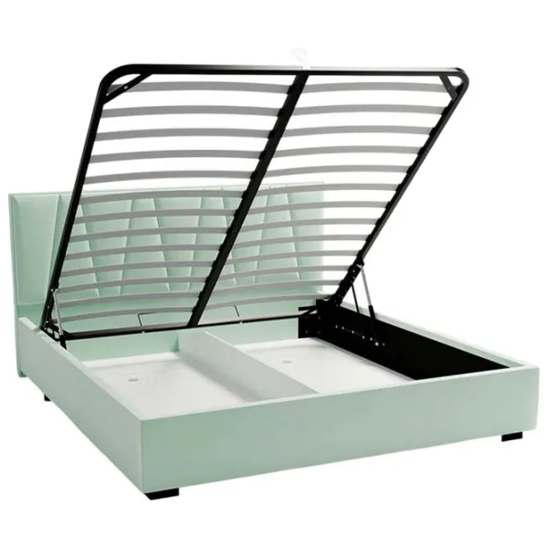 Кровать My-Style my-Eva 200 x 200 см / Фанера / Салатовый  photo 4