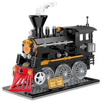 Constructor ChiToys Locomotivă Clasic/ Black