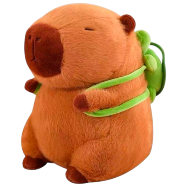 Мягкая игрушка ChiToys Animals Capibara 86640 3+ / Коричневый photo 1