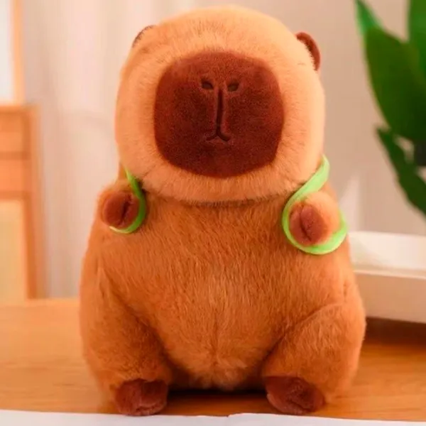 Мягкая игрушка ChiToys Animals Capibara 86640 3+ / Коричневый photo 3