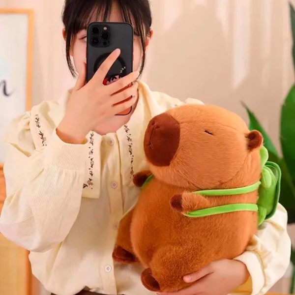 Мягкая игрушка ChiToys Animals Capibara 86640 3+ / Коричневый photo 5