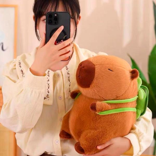 Мягкая игрушка ChiToys Animals Capibara 86640 3+ / Коричневый photo 5