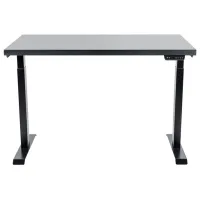 Masă de birou CUSTO FlexiDesk PAL/ Black