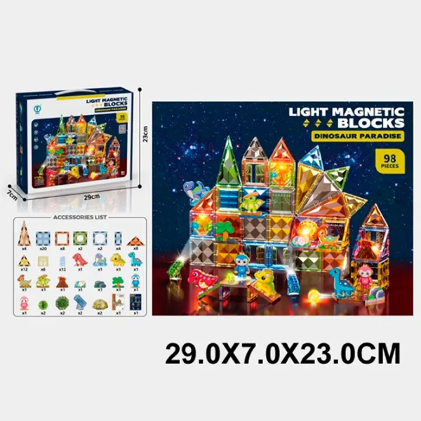 Constructor ChiToys Dinosaur Paradise Clasic/ Multicolor photo 2