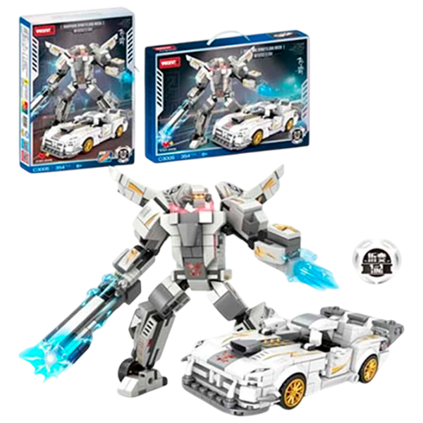 Constructor Richi Tichi Robot Robot/ White photo 1