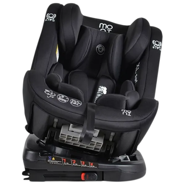 Детское автокресло Moni Serengeti I-size  0 месяцев - 12 лет / 36 кг / Черный photo 7