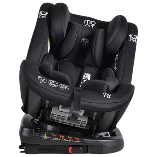 Детское автокресло Moni Serengeti I-size  0 месяцев - 12 лет / 36 кг / Черный photo 7
